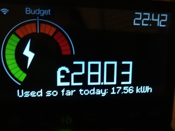 Freaking out about smart meter reading