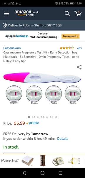 Has anyone tried these pregnancy tests?