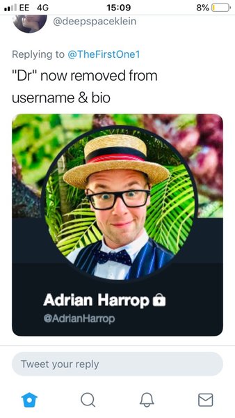 Dr Adrian Harrop thread the fourth. "GMC do care & have taken it to the next level"