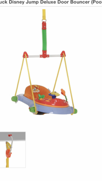 Does anyone own this Hauck door bouncer? I can't get it to bounce?