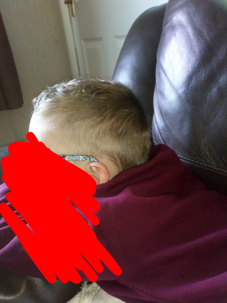 Aibu to be furious with barber