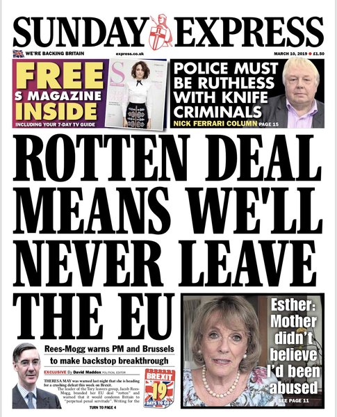 Westminstenders: Here we go again