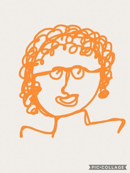 to ask you on DD's behalf to draw yourself in one continuous line?