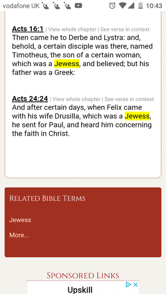 Any quick reactions please? The term "Jewess"