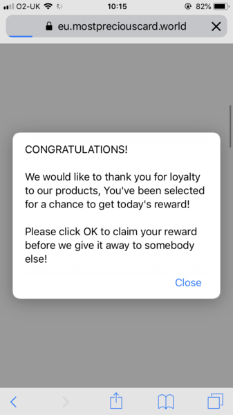 Anyone else getting this spam on Mumsnet?