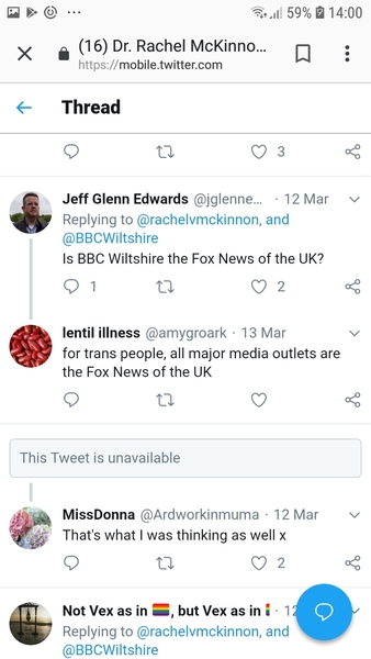 RMK refuses to speak with Sharron Davies BBC on Wiltshire