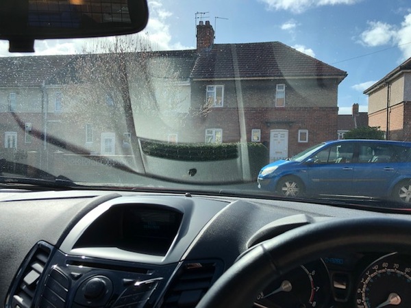 Replacement windscreen too reflective?