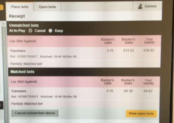 Matched betting 2019