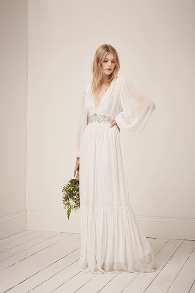 Please help me find a necklace for this dress