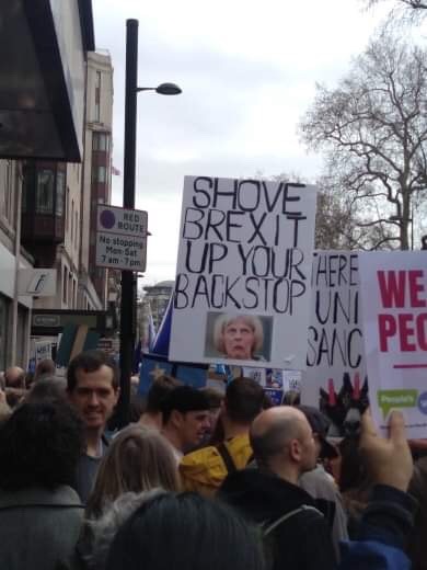 It's here! - the day we march against the chaos that is Brexit.