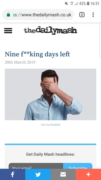 Westminstenders: Screaming at the TV.