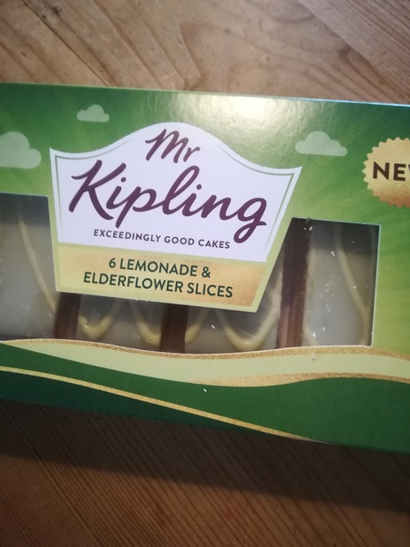 Mr Kipling Lemon and Elderflower Slices...