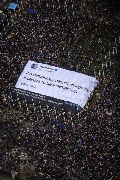 It's here! - the day we march against the chaos that is Brexit.