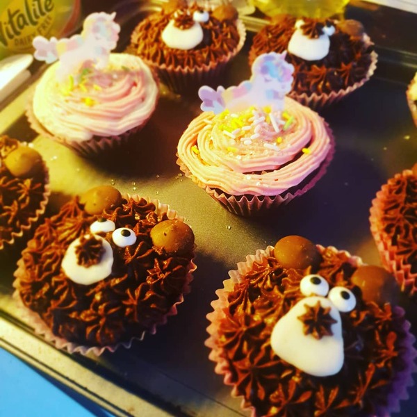 Photos of our vegan baking/cooking