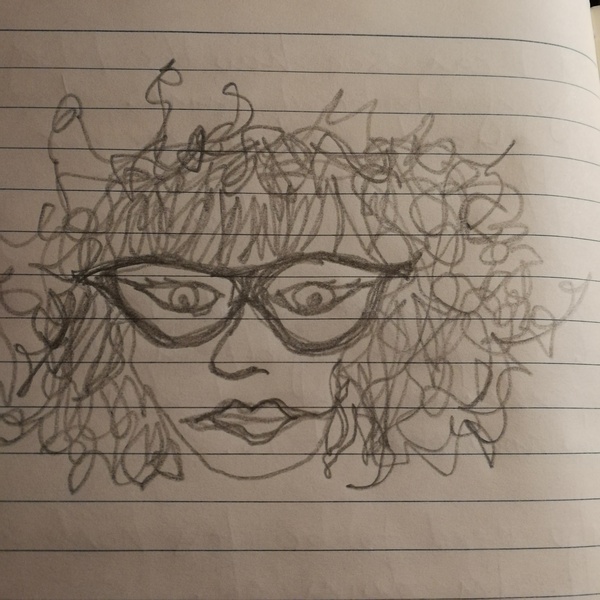 to ask you on DD's behalf to draw yourself in one continuous line?