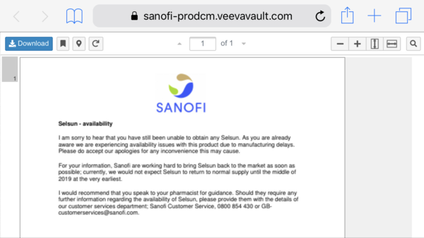 Selsun unavailable everywhere I try, what else for Pityriasis versicolour?