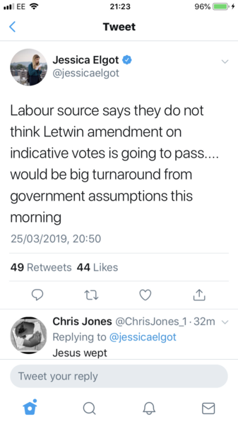 Westminstenders: Chaos