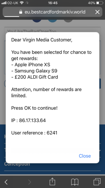 Anyone else getting this spam on Mumsnet?
