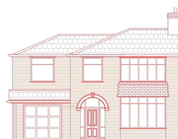 2 storey side return extension - Hip to gable?
