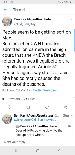 To feel desperately sorry for Theresa May