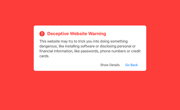 Keep getting directed to dodgy sites