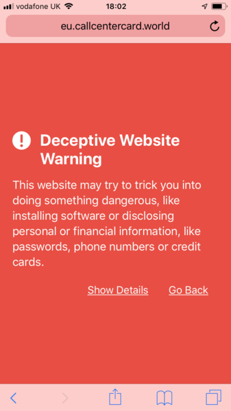 Keep getting directed to dodgy sites