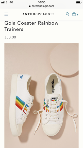 Which white trainers?