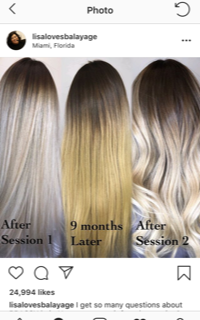 Just had a balayage. Looking a bit orange/brassy. Another session? And which purple/silver shampoo?