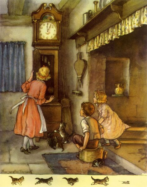 Old nursery rhyme book