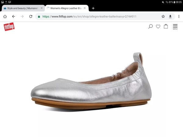 Nude, silver or gold ballerinas?