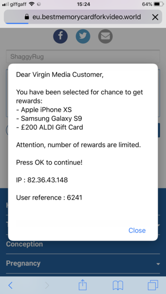 Anyone else getting this spam on Mumsnet?