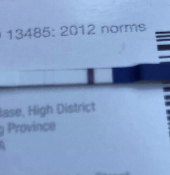 Is this positive?? Im sterilised!