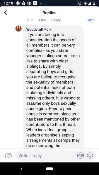 Woodcraft Folk and "trans inclusivity"