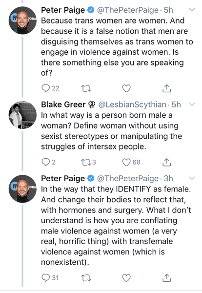 Crimes committed by trans people