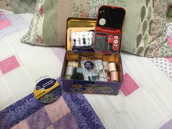 Great British Sewing Bee- only staples and glue guns are allowed