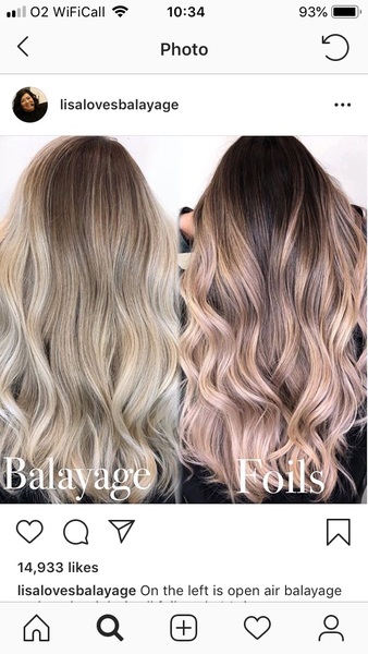 Blonde highlights to....?