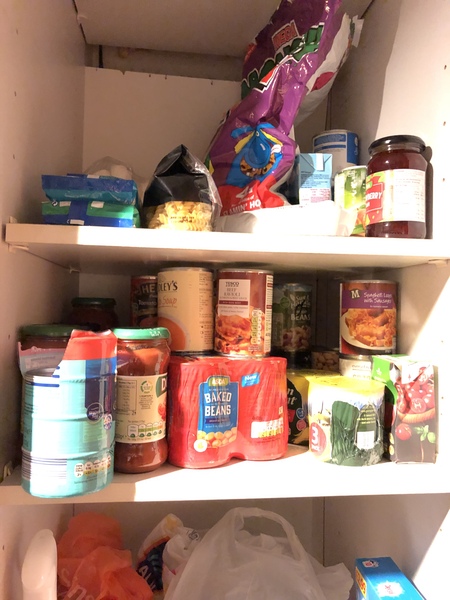 To anyone who has ever donated to a food bank...