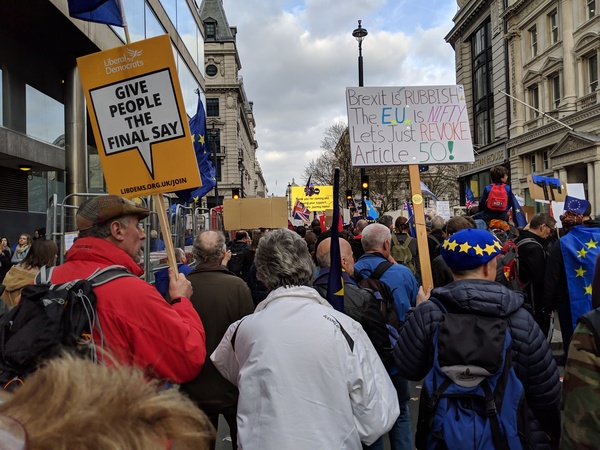It's here! - the day we march against the chaos that is Brexit.