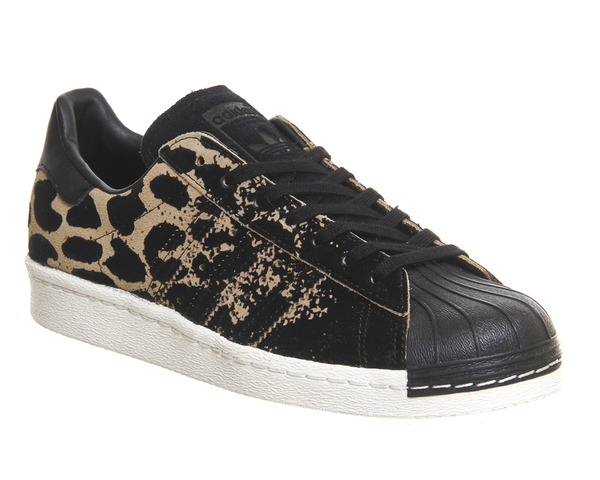 Leopard print trainers