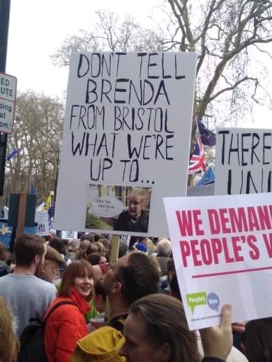 It's here! - the day we march against the chaos that is Brexit.