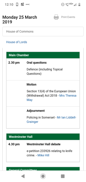Westminstenders: Pragmatism versus Purity
