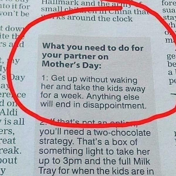 AIBU to be annoyed with DH about Mother’s Day?