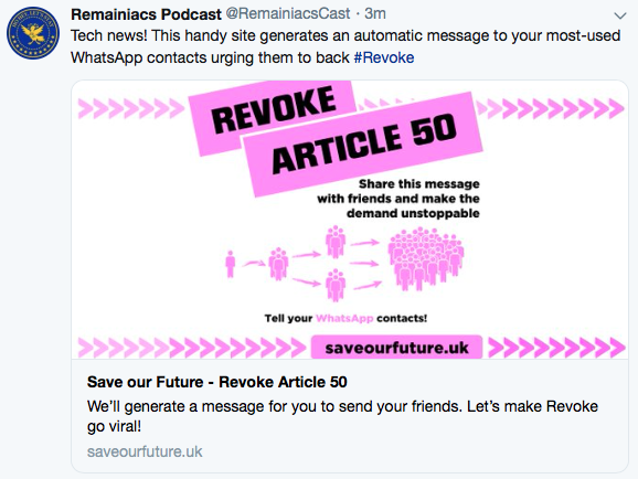 Brexit Shambles - Revoke Article 50