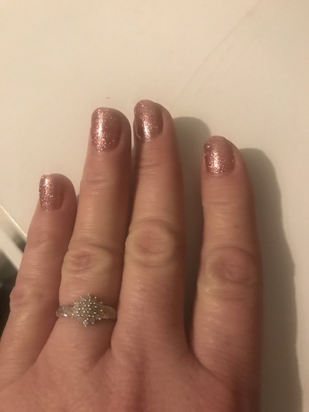 To want a small engagement ring?