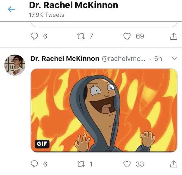 Rachel McKinnon suspended from Twitter