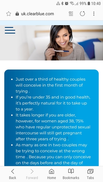 How long does it normally take to conceive baby no1?