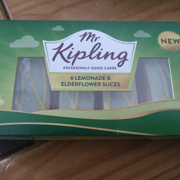 Mr Kipling Lemon and Elderflower Slices...
