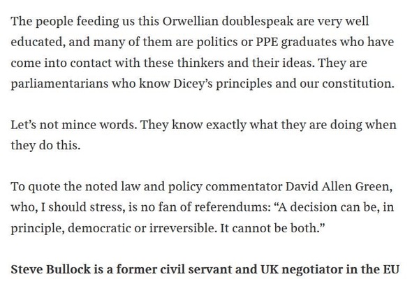 To Think Remainers Are Starting To Get Really Angry About Brexit?