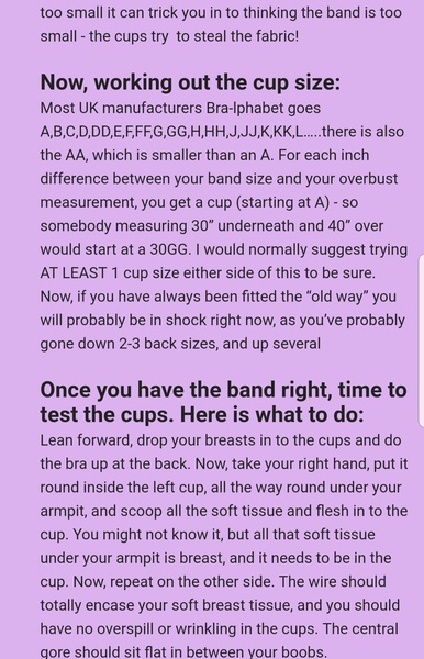 To ask if anyone is actually comfy in a bra?