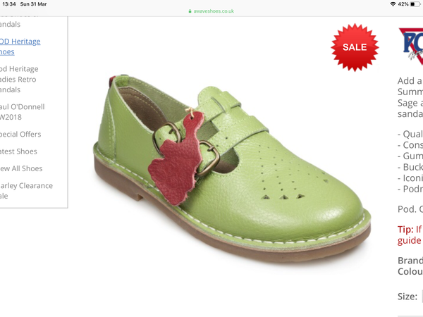 Pod shoes